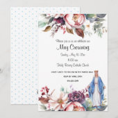 カトリックの五月奉冠招待状 招待状 (正面/裏面)