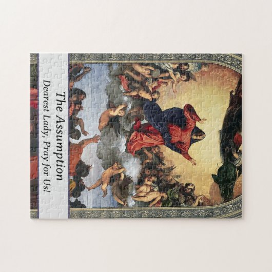 カトリックの仮定パズル ジグソーパズル (横)