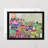 カトリックの修道女とカトリックの修道僧の芸術ギフト ポストカード (正面/裏面)