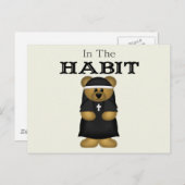 カトリックの修道女の贈り物 ポストカード (正面/裏面)