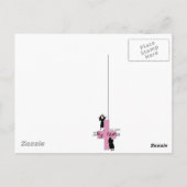 カトリックの修道女ギフト"ねじれ姉妹"デザイン ポストカード (裏面)