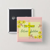 カトリックの修道女シルバージュビリーカード、マグカップ、トートバッグ 缶バッジ (正面&裏面)