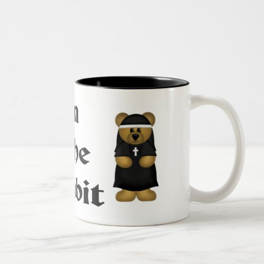 カトリックの修道女ムグ ツートーンマグカップ (右)