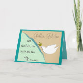 カトリックの修道女「ゴールデン・ジュビリー」のカードとギフト カード (正面)