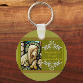 カトリックの修道女「ゴールデン・ジュビリー」のカードとギフト キーホルダー (正面)