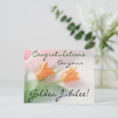 カトリックの修道女「ゴールデン・ジュビリー」のカードとギフト ポストカード (スタンド正面)