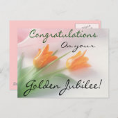 カトリックの修道女「ゴールデン・ジュビリー」のカードとギフト ポストカード (正面/裏面)