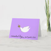 カトリックの修道女「50th Jubilee」カードと贈り物 カード (裏面)