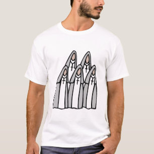 カトリックの修道女Tシャツ Tシャツ