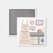 カトリックの台所のために マグネット (正面/裏面)