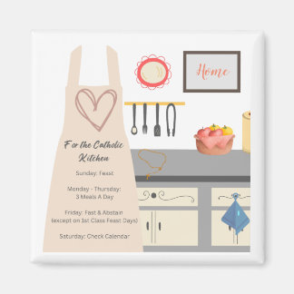 カトリックの台所のために マグネット