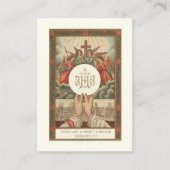 カトリックの司教者のための祈りの言葉 プレイスカード (正面)