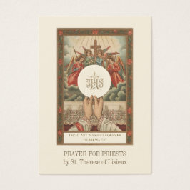 カトリックの司祭の祈りの言葉LisieuxのSt.Therese