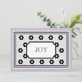 カトリックの喜びのクリスマス シーズンカード (スタンド正面)