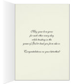 カトリックの婚約祈祷 祝福カード (内側 (右))