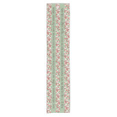 カトリックの恩寵の前の食事ラテンのマス・ハンド ショートテーブルランナー (正面)