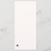 カトリックの恩寵 メニュー (裏面)