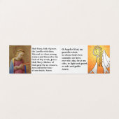 カトリックの日々の祈りの言葉折り畳みカード (内部フラット)