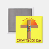 カトリックの確認日子供へ マグネット (正面/裏面)