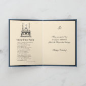 カトリックの神父 フローラル ヴァージン メアリー 宗教的 カード (内部)