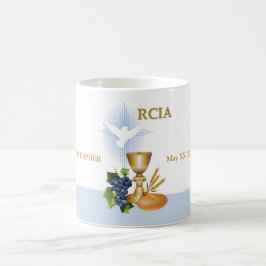 カトリックの秘跡 RCIAおめでとうをカスタマイズ コーヒーマグカップ