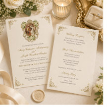 カトリックの結婚式の伝統的な聖婚ミサ