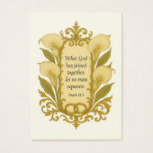 カトリックの結婚式の祈りの聖書 リリー (正面)