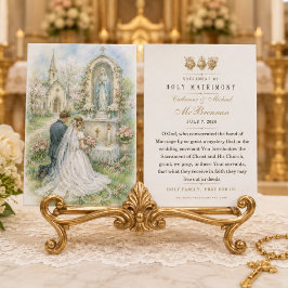 カトリックの結婚式祈りの引出物 ブライド・マリア祭壇