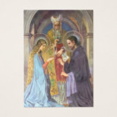 カトリックの結婚式祈祷カード (正面)