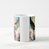 カトリックの聖マイケル・ムグ コーヒーマグカップ (中央)