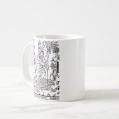 カトリックの聖人クリストファー コーヒーマグカップ (正面左)