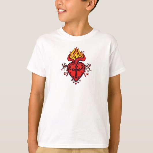 カトリックキッズイエスの聖心Tシャツ Tシャツ (正面)