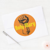 カトリッククラシックラウンドステッカー ラウンドシール (封筒)