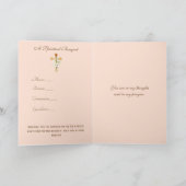 カトリックスピリチュアルブーケ宗教祈りの言葉 カード (内部)