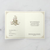 カトリックスピリチュアルブーケ祈りの言葉バラ シーズンカード (内部)