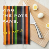 カトリックセント引用文キッチンタオル キッチンタオル (四つ折り)