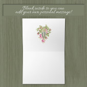 カトリックバラ数念葬儀記念悔やみや弔慰 サンキューカード