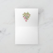 カトリックバラ数念葬儀記念悔やみや弔慰 サンキューカード (内部)