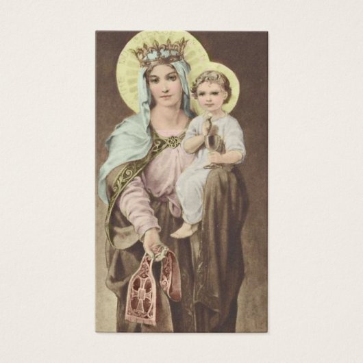 カトリックパーソナライズされた司祭の祈りの言葉 (正面)