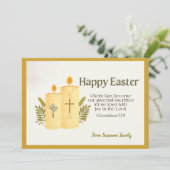 カトリックパーソナライズされた復活祭 シーズンカード (スタンド正面)