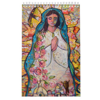 カトリックフォークアートカレンダーby Jen Norton カレンダー