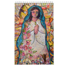 カトリックフォークアートカレンダーby Jen Norton カレンダー