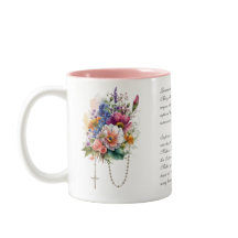 カトリックフローラブーケメモリアリー祈りの言葉ロザリオ