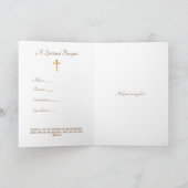 カトリックマザーズデイスピリチュアルブーケ祈りの言葉 カード (内部)