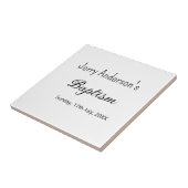 カトリックモダン洗礼子シンプル達QRミニマル タイル (側面)