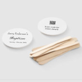 カトリックモダン洗礼子シンプル達QRミニマル ハンドファン (組立なし)