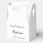 カトリックモダン洗礼子シンプル達QRミニマル フェイバーボックス (オープン)