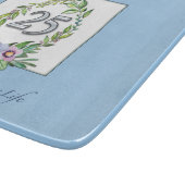 カトリックリース・シルバー25周年 カッティングボード (角)