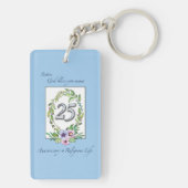 カトリックリース・シルバー25周年 キーホルダー (裏面)