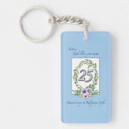 カトリックリース・シルバー25周年 キーホルダー